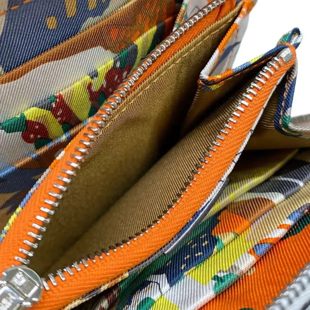 Hermès Azap Compact Silkin Coin Case